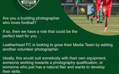 JOIN OUR TEAM – PHOTOGRAPHER REQUIRED
