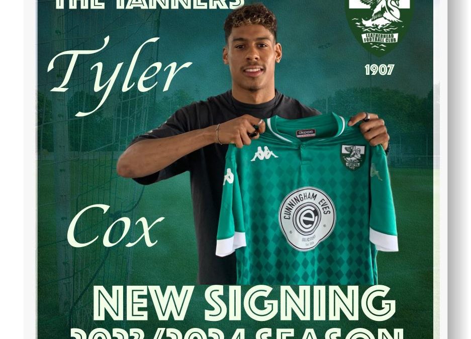 NEW SIGNING-TYLER COX