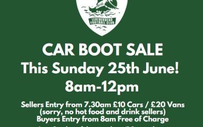 CAR BOOT SALE THIS SUNDAY