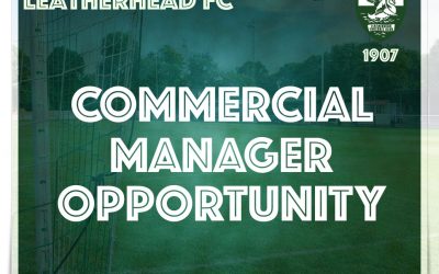 COMMERCIAL MANAGER REQUIRED