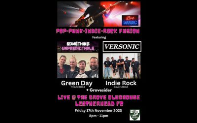 Live Music Night: Indie Rock v Green Day – 17th November